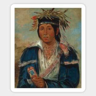 Kee-mo-ra-nia, No English, a Dandy by George Catlin Magnet